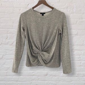 Anthropologie DREW Twist Front Sweatshirt